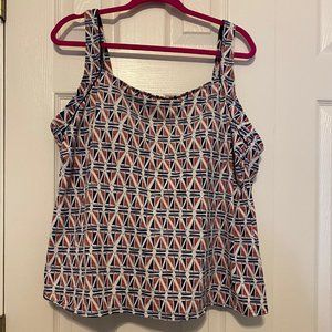 Lands' End Boat Print Tankini